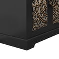 thumbnail image 5 of HLR 31.5" W Mid Century Modern Accent Cabinet with 2 Doors, Credenzas & Sideboard Buffet with Storage, Black, 5 of 11