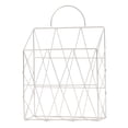 thumbnail image 4 of OULII Wall Organizer White Iron Document Display Rack for Office Use 1Pack, 4 of 8