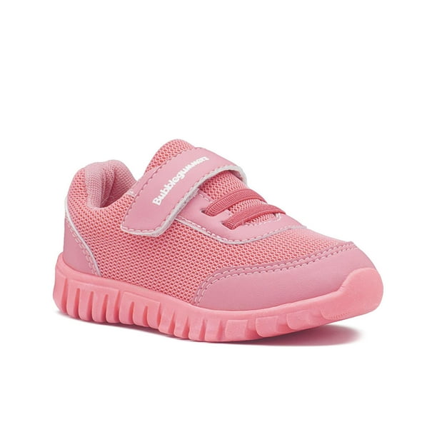 Tenis Para Niña Bubble Gummers Hit Coral Textil Transpirable rosa claro 19