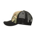 thumbnail image 3 of Cotton Curve Billl Trucker, Blk/Wdl/Blk, 3 of 3