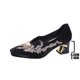 thumbnail image 5 of Cojines Del Dedo Del Pie para Zapatos con Exquisito Dedo Del Pie Bordado Y Acento de Metal Pulido, Tacón de Bloque Bajo de 2 Pulgadas para la Estabilidad, Zapatos de Tacón Bajo de Desgaste Casual Ver, 5 of 9