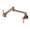 Rose gold, variant on Foldable Kitchen Faucet Single Cold Single Hole Pot Filler Tap Wall Mounted Sink Tap Rotate Folding Spout Chrome Gold Brass