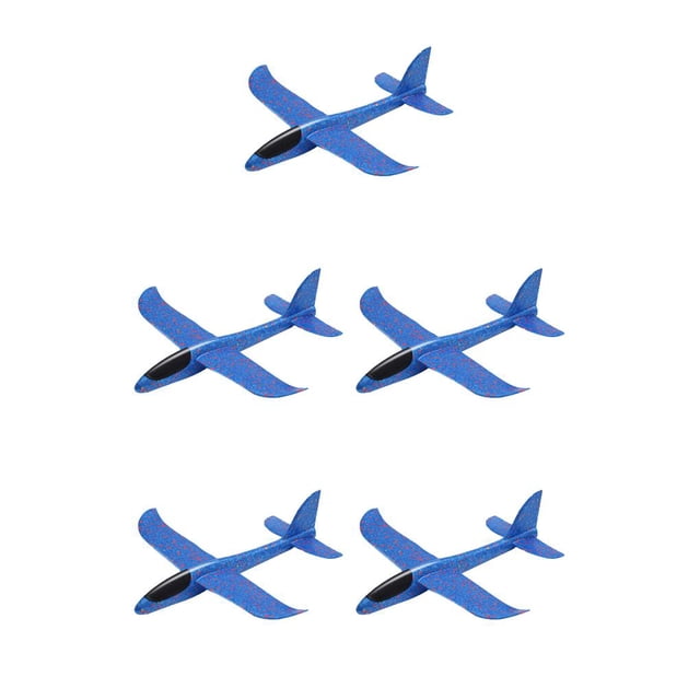 Tholdsy Avión de lanzamiento manual EPP de 35cm, planeador volador, lanzamiento de doble agujero, aviones que vuelan en círculos, suministros para Type3 NO3 Tholdsy CBP093261
