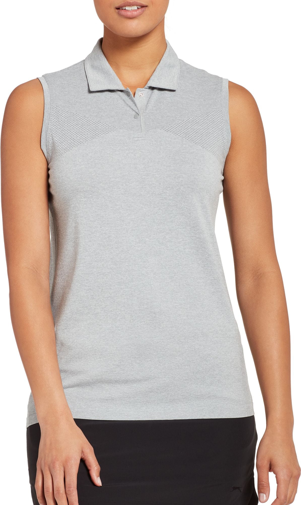 Slazenger Women's Body Mapped Sleeveless Golf Polo