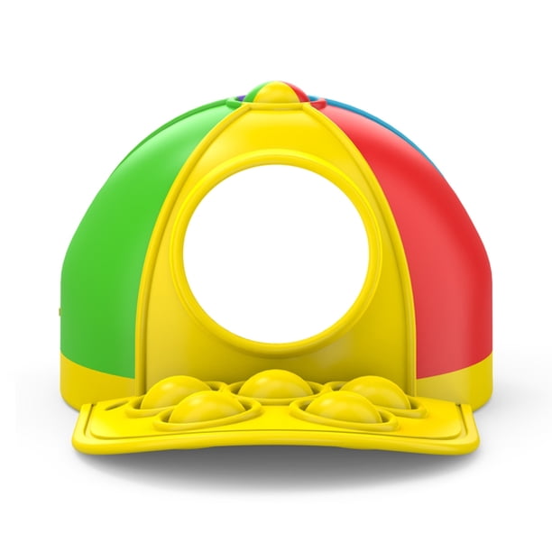 Push Bubble Gorra De Béisbol Monedero Portátil Juguete De Descompresión De Silicona Bolsa De Almacenamiento De Auriculares Para Adultos Y Niños Advancent AP006673-03