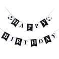 thumbnail image 1 of 1 juego de pancarta de feliz cumpleaños de fútbol: pancarta de balón de fútbol, guirnalda de cumpleaños, bandera para puerta de pared para niños y niñas, decoraciones de fondo para fiestas., 1 of 5