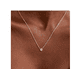 thumbnail image 4 of Collar Xtellar plateadoCírculo Mujer Dije Cadena Plata 925 Elegante, 4 of 4