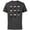 Charcoal, variant on Star Wars The Mandalorian Battle Worn Helmets - Short Sleeve Cotton T-Shirt for Adults - Customized-Black