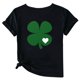 thumbnail image 5 of Camiseta de Manga Corta de Cuello Redondo Impresa de Primavera Superior de las Mujeres, Mezcla Ligera de Poliéster para Uso Diario Y de Fiesta Casual, 5 of 9