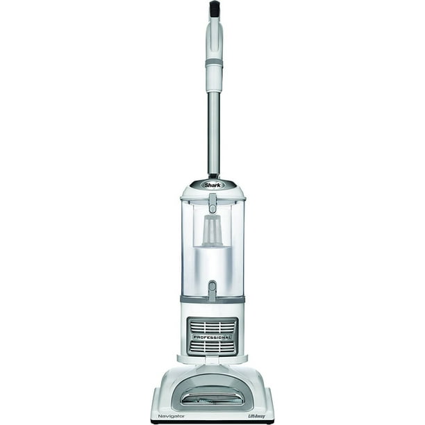 Shark NV356E S2 Navigator Lift-Away Professional Upright Vacuum with Pet Power Brush and Crevice Tool, White/Silver Shark NV365E