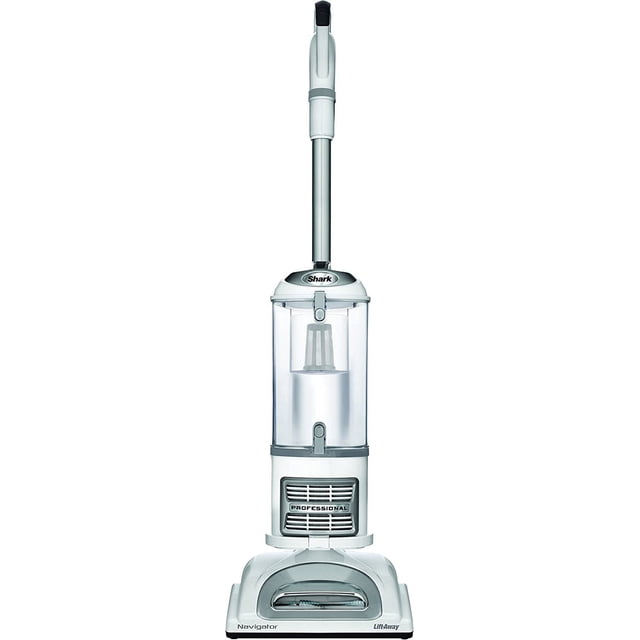 Shark NV356E S2 Navigator Lift-Away Professional Upright Vacuum with Pet Power Brush and Crevice Tool, White/Silver Shark NV365E