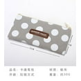 thumbnail image 3 of Yhmxh School Supplies Dots Lattice Pencil Case Stationery Storage Box School Canvas Bag 2pc Office Supplies for Students Kids Teacher, 3 of 3