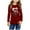 Wine, variant on FAHXNVB Girls Valentine's Day Long Sleeve Shirts Cute Soft Cotton Breathable Crewneck Hearts Print T-Shirts Fashion Casual Tees Tops 3-14 Years