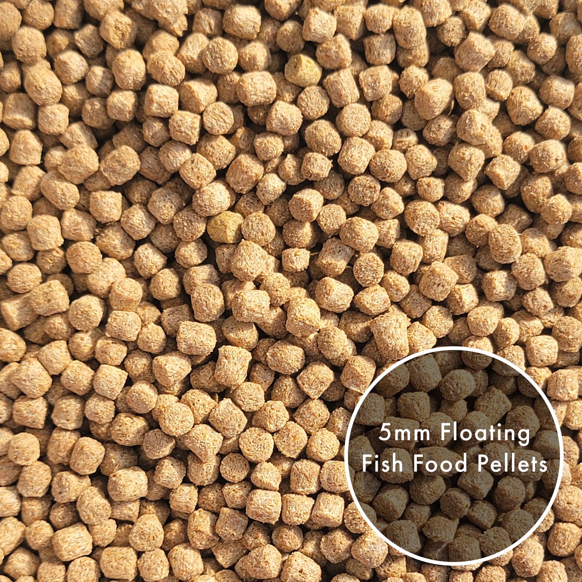 Half Off Ponds Grow Pro Koi and Goldfish 5mm Food Pellets, 20 lb Bag
