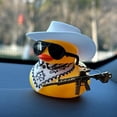 thumbnail image 1 of 1pc Cool And Handsome Duck Car Ornament, 1 of 5