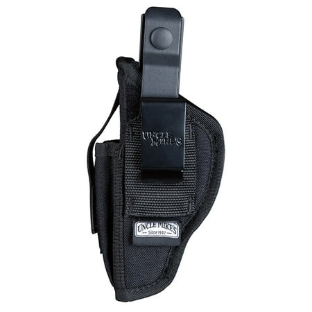 Free Nylon Holster - UNCLE MIKES SIDEKICK HIP HOLSTER WITH MAG POUCH 16 3.25-3.75