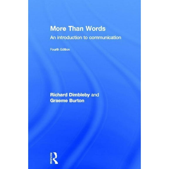 More Than Words: An Introduction to Communication, (Hardcover)