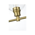 thumbnail image 4 of Living District Collier 5 Light Satin Gold And Clear Glass Wall Sconce, 4 of 8