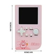 thumbnail image 5 of Latrodar Handheld Game Machine Handheld Computer Nostalgic Elaborately Made e Machine Big Screen Pink 6x3.2 Inch Home Gadgets, 5 of 5