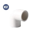 thumbnail image 2 of ORUYROP 1 Inch 90 Degree PVC Pipe Fittings Elbow Schedule 40 for Home or Industrial Use-10 Pack, White (1 Inch), 2 of 6
