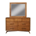 thumbnail image 3 of 1530APB Brown Mid Century Mirror Espresso, 3 of 5