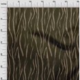 thumbnail image 2 of oneOone Cotton Poplin Dark Olive Green Fabric Skins Animal Sewing Material Print Fabric By The Yard 56 Inch Wide, 2 of 4