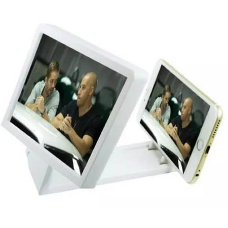 Screen Magnifier and Stand for Smartphones, Assorted Colors