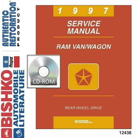 Ram Van Wagon Owners Manual Bishko OEM Digital Repair Maintenance Shop Manual CD for Dodge Truck Ram Van, Wagon 1997 ()