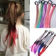 thumbnail image 2 of Wig Ponytail for Girls - Elastic Twisted Braided Hair Accessory, 2 of 24