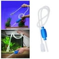 Fish Tank Manual Siphon Water Changer for Easy Cleaning and Water Changing in Aquarium