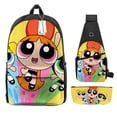 thumbnail image 1 of Set de mochilas Powerpuff Girls Blossoms Anime School, 3 piezas, 1 of 1