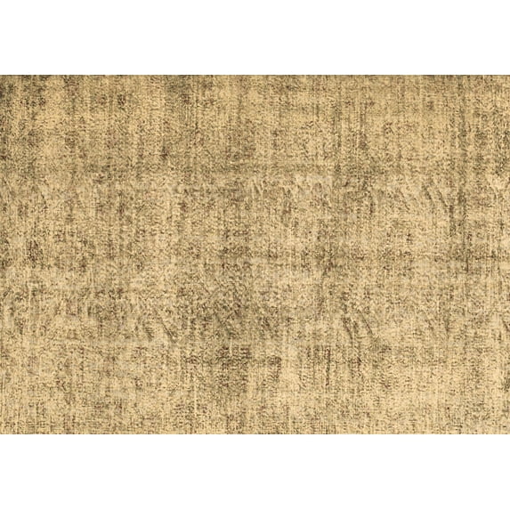 Ahgly Company Indoor Rectangle Abstract Brown Contemporary Area Rugs, 2' x 3'