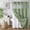 Green, variant on No Hook Shower Curtain with Snap-in Liner, Waffle Weave Waterproof Heavyweight Fabric Mesh Window Bathroom Curtain,Mint Green 71"x81"