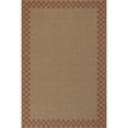 thumbnail image 6 of nuLOOM Prisellae Bordered Checkered Indoor/Outdoor Area Rug, 9' x 12', Prisellae Red, 6 of 7