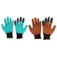 thumbnail image 4 of 2 Pairs Gardening Digging Planting Pruning Tools Garden Claws Gloves, 4 of 8