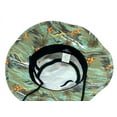 thumbnail image 3 of O'Neill Men's Wetland Print Boonie Bucket Hat Cap in Sage One Size Fits Most, 3 of 3