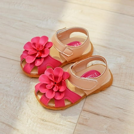

Promotion!Hollow Flower Design Sandals For Girls Children Girls Fashion Flowers Cute Princess Breathable Flat Shoes Sandals Summer