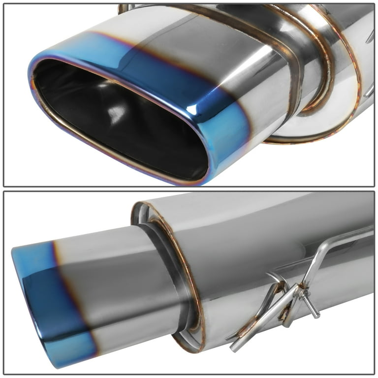 Complete Exhaust Resonator & Muffler Pipe System For Nissan Altima 2.5L 2002-2006 - APM 160393