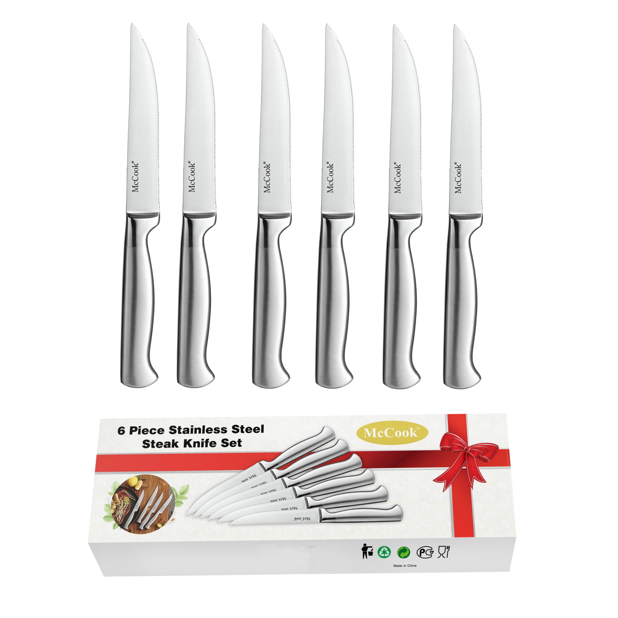  McCook Steak Knives, MC59 Steak Knives Set of 6 - Full