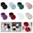 thumbnail image 2 of WE-POLUJ Triple Rings Presentation Box in Plush Octagonal Flannel Velvets Rings Box Proposal Box Suitable for Various Occasion, 2 of 15