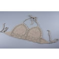 thumbnail image 3 of Women Summer Top Halter Back Straps Tie Deep V-Neck Camisole Tops, 3 of 5