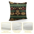 thumbnail image 4 of COMIO  Southwest Tribal Green Brown Throw Pillow Cover Cushion Case for Home Decor Sofa Couch Farmhouse Decorations, 4 of 5