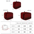 thumbnail image 6 of Toaster Cover 4 Slice, Red Black Plaid Dustproof Bakeware Oven Protector with Top Hook, Country Vintage Star Abstract Gingham Waterproof Small Kitchen Appliance Toasters Dust Cover, 12"x11"x8", 6 of 9
