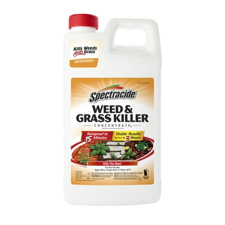Spectracide Weed & Grass Killer Concentrate, 64-fl (Best Weed Killer For Lawns Reviews)