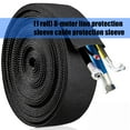 thumbnail image 3 of MOMOJIA Wire Conduits Cable Protector Anchors Chain Protective Cover Winch Rope Protective Sleeve Nylon Sheath Easy to Use, 3 of 9