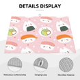 thumbnail image 3 of Balery Cute Sushi Alfombrilla de Secado para Cocina, 18x24 Pulgadas, Súper Absorbente para Platos y Encimeras, 3 of 7