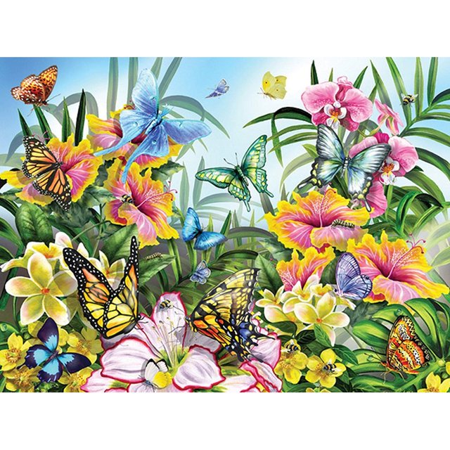 Taladro Pintura Diamante (DF4340) 5D DIY Flores Completas Punto de Cruz Kits de Mosaico (w1112) 30x40cm FLhrweasw Nuevo