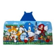 thumbnail image 4 of Sonic Kids Cotton Hooded Towel, 4 of 7