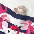 thumbnail image 2 of Rocae Pink Flamingos for Pet Blanket Dog Blanket Cat Blanket Soft Sleep for Small Medium Pet-Medium, 2 of 8