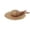 Khaki, variant on XFeng Fringed Straw Sun Hat Floral Bow Wide Brim Beach Hat